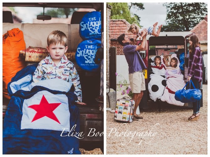 Snuggle Sac Shoot at Godwick Great Barn in Norfolk